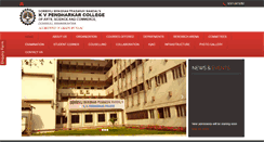 Desktop Screenshot of kvpendharkarcollege.org